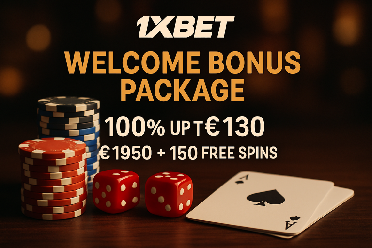 1xBet խաղատան ողջույնի բոնուս․ Մեծ շահավետ առաջարկ