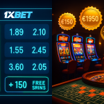 1xBet Welcome Bonus: 130€ + 1950€ Casino and 150 Free Spins 1xBet Welcome Bonus: 130€ + 1950€ Casino & 150 Free Spins