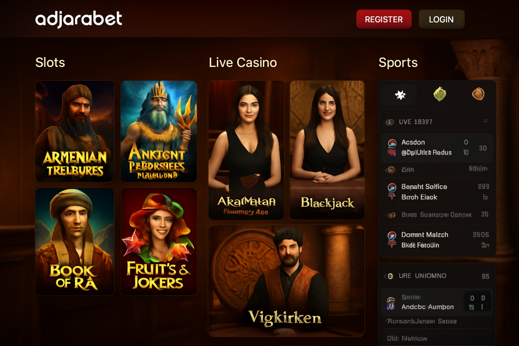 Adjarabet Review: Armenia's Premier Online Casino