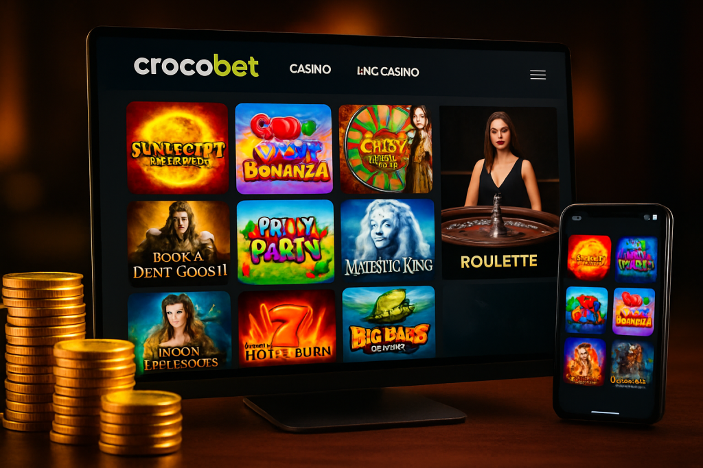 Crocobet Casino Review: Game Selection & Live Action